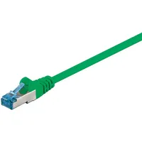 Goobay CAT 6A patch cable S/FTP (PiMF) green