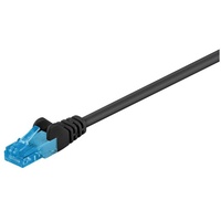 Goobay 55405 Netzwerkkabel 0,5 m Cat6a U/UTP Schwarz