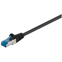 Goobay CAT 6A Patchkabel, S/FTP (PiMF), schwarz
