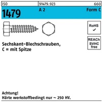 Industrial Quality Supplies ISO 1479 Form C Sechskant-Blechschraube VG