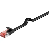 Goobay Flachkabel U/FTP Cat6 schwarz 7, 5m 94236