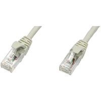 Telegärtner Patchkabel CAT 5e U/UTP 2.00 m Grau Flammwidrig