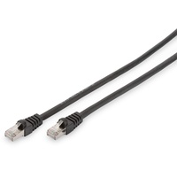 Digitus Patchkabel Netzwerkkabel CAT6, RJ45 St/St, 3.0m, schwarz