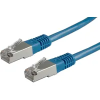 Value Patchkabel Kat.6 (Class E) S/FTP (PiMF), blau, 7