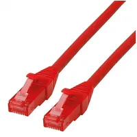 Roline Patch-Kabel Cat.6 UTP, LSOH, Rot 1,5 m