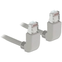 DeLock 83513 - Patch-Kabel RJ-45 Cat.6A S/FTP oben gewinkelt