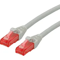 Roline Patchkabel Cat.6 UTP, Component Level, LSOH, grau, 0,3