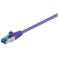 Goobay CAT 6A Patchkabel, S/FTP PiMF Violett