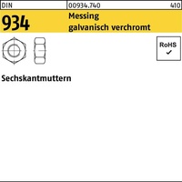 Hörger & Geßler Sechskantmutter DIN 934 M 8 x