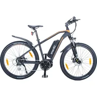 Smartec Hill-28M Mountain Pedelec/E-Bike 28 Zoll Mittelmotor - Grau