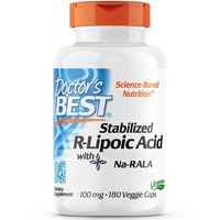 Doctor's Best Doctors Best Stabilized R-Lipoic Acid with BioEnhanced