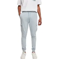 URBAN CLASSICS Fitted Cargo Sweatpants in Blau, Größe XXL
