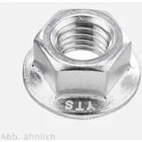 Industrial Quality Supplies Sechskantmutter mit Flansch DIN 6923 M