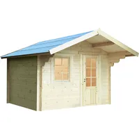 Wolff Finnhaus Monika 34-A 3,00 x 3,00 m Natur