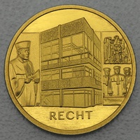 Münzprägestätten Deutschland 1/2 Unze Goldmünze - Säulen der Demokratie