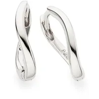 Bruno Banani Paar Creolen BRUNO BANANI "Schmuck Geschenk Silber