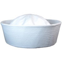Mil-Tec Herren Sailor Hut, weiß, S EU