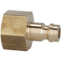 Riegler Nippel für Kupplungen NW 5, Messing blank, G