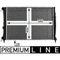 Mahle CR 1984 000P Kühlmittelkühler BEHR PREMIUM LINE