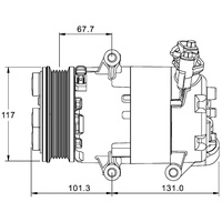 Mahle Kompressor, Klimaanlage