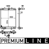 Mahle CR 998 000P Kühlmittelkühler PREMIUM LINE