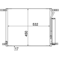 Mahle AC 707 000S für CHEVROLET Aveo Kalos