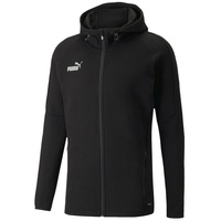 Puma teamFINAL Casuals Kapuzenjacke Herren black L