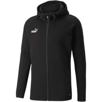 Puma teamFINAL Casuals Kapuzenjacke Herren black M