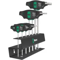 WERA 454/7 HF Set 2 Schraubendrehersatz Quergriff-Schraubendreher Hex-Plus 7-tlg.