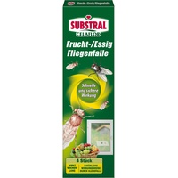 SUBSTRAL Celaflor Frucht- Essigfliegenfalle 4 Stück