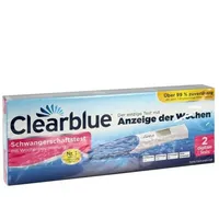 Clearblue Schwang Wochenbe, 2 Stück, schnell, unkompliziert und zuverlässig