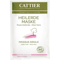 Cattier Rosa Heilerde Maske für empfindliche Haut 12,5 ml
