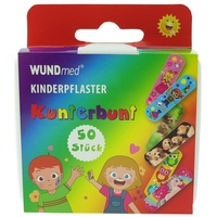 Wundmed Kinderpflaster Kunterbunt 50 Stück