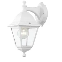 EGLO EGLO, Außenwandleuchte BELFORT 1 E27 Außen-Wand-/Deckenleuchte Weiss IP44