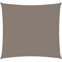 VidaXL Sonnensegel Oxford-Gewebe Quadratisch 4x4 m Taupe