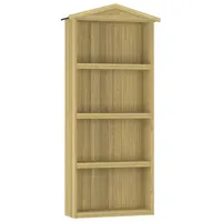 VidaXL Geräteschuppen 87x33x222 cm Kiefernholz Imprägniert