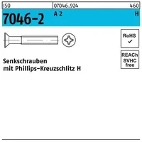 Industrial Quality Supplies ISO 7046 Form C Senkkopfschraube M2,5x6