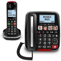 Swissvoice Xtra 3355 Combo Telefon, Schwarz