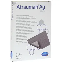 ToRa Pharma GmbH Atrauman Ag 5x5cm steril Kompressen