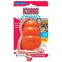 Kong Aqua M mit Seil Orange