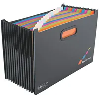 Rapesco RAPESCO® Fächermappe Supafile Plus 13 Fächer schwarz