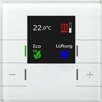 MDT Raumtemperaturregler Smart Glas weiß
