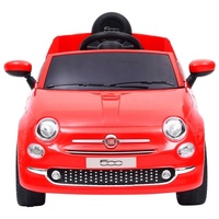VidaXL Kinder-Elektroauto Fiat 500 Rot