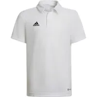 Adidas Entrada 22 Poloshirt Kinder - white 116