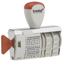 Trodat Wortbandstempel mit Datum