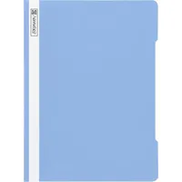 Brunnen 102010932 Schnellhefter (A4, aus PP, glasklares Deckblatt) hellblau