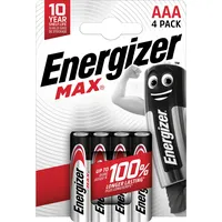 Energizer Max Micro (AAA)-Batterie Alkali-Mangan 1.5 V 4 St.