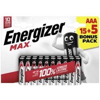 Energizer Max Micro AAA 1,5 V, 15 + 5er