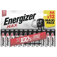 Energizer Max Mignon (AA)-Batterie Alkali-Mangan 1.5 V 12 St.