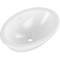 Villeroy & Boch Loop & Friends Einbauwaschbecken oval, ohne